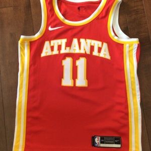 Atlanta Hawks Trae Young #11 Nike Red 2022/23 NBA Swingman Jersey Icon Edition
